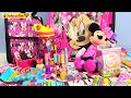 Minnie mouse goes back to school backpack surprises