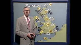 Jack Scott last weather forecast, 9 O'Clock News, 4th May 1983