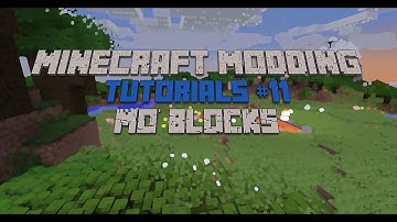 Minecraft Modding Tutorials 1.7.2 #11 - Mo
