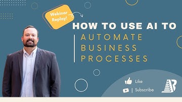 How to Use AI to AUTOMATE Your Business Processes!