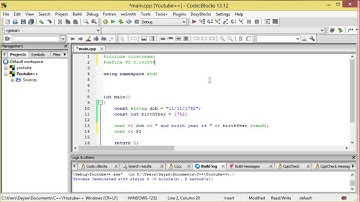 C++ Programming - 10 - Defined Constants
