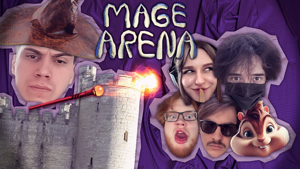 ГЛЕБ СТАЛ ВОЛШЕБНИКОМ В MAGE ARENA | SASAVOT ft ROSTIKFACEKID, HELIN139, TANKZOR, FORMIX, POISONIKA