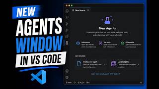 Agents Window in VS Code #vscode #ai #aiagents #claude #artificialintelligence #python