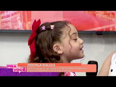 Mochila maluca vira febre nas escolas durante a Semana das Crianças | 12/10/26