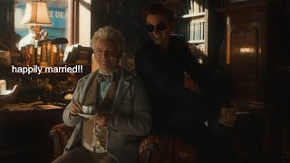 aziraphale and crowley being in love for 12 minutes (season 2 !!)