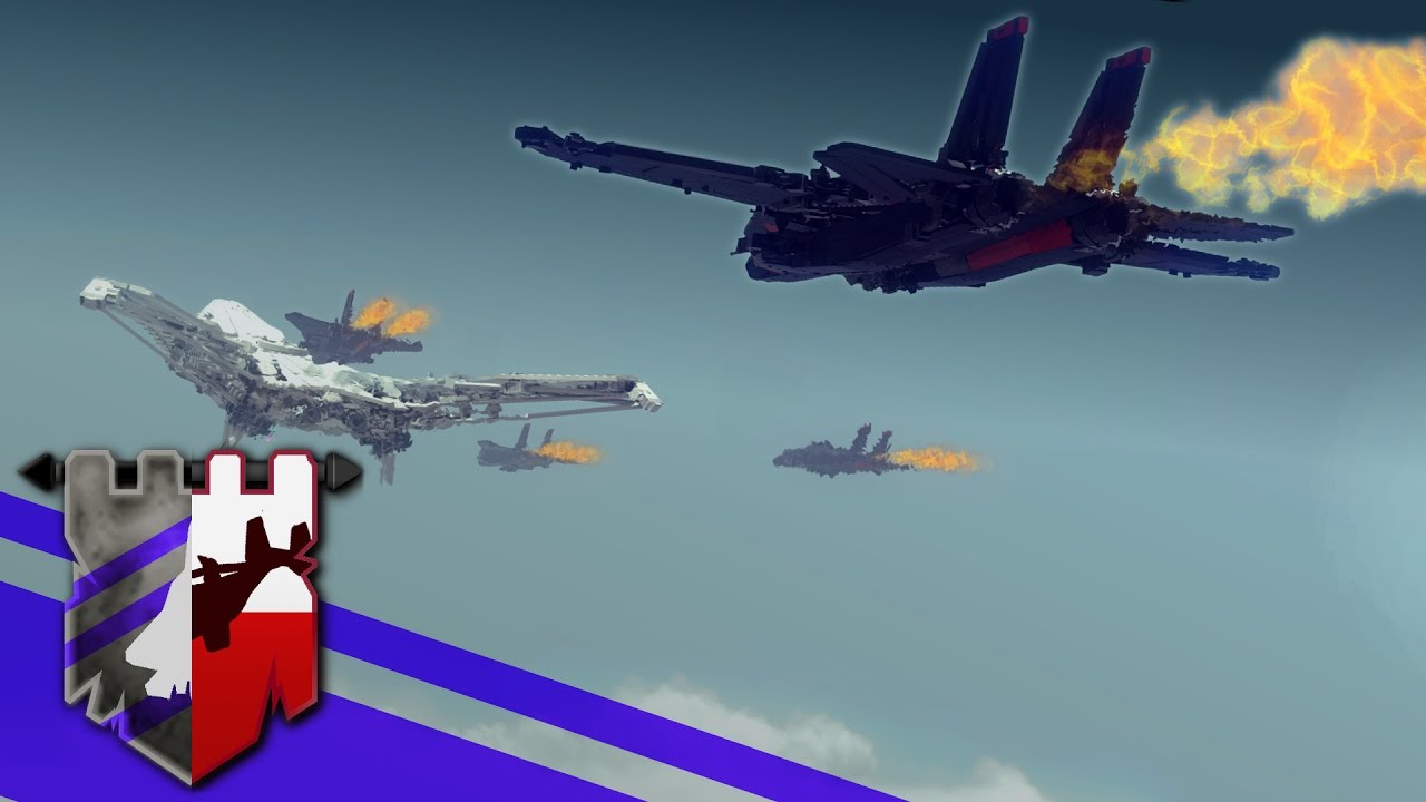 Razgriz Squadron and the White Bird | BESIEGE v 0.42b | Theater of Flights #63