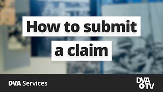 How to submit a DVA claim online