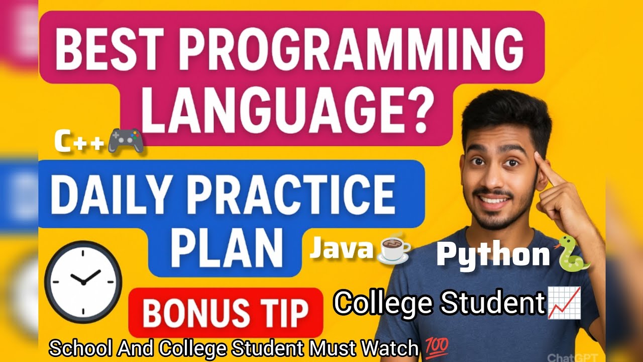 Best Programming Language to Learn in 2025 | Java ☕vs Python 🐍vs C++ 🎮 ...