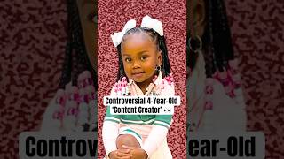 Controversial 4-Year Old 'Content Creator' #shorts #MsShirley #childinfluencer