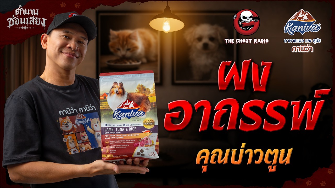 ผงอาถรรพ์ • คุณบ่าวตูน  | ตำนานซ่อนเสียง | สนับสนุนโดย อาหารแมวและสุนัข คานิว่า