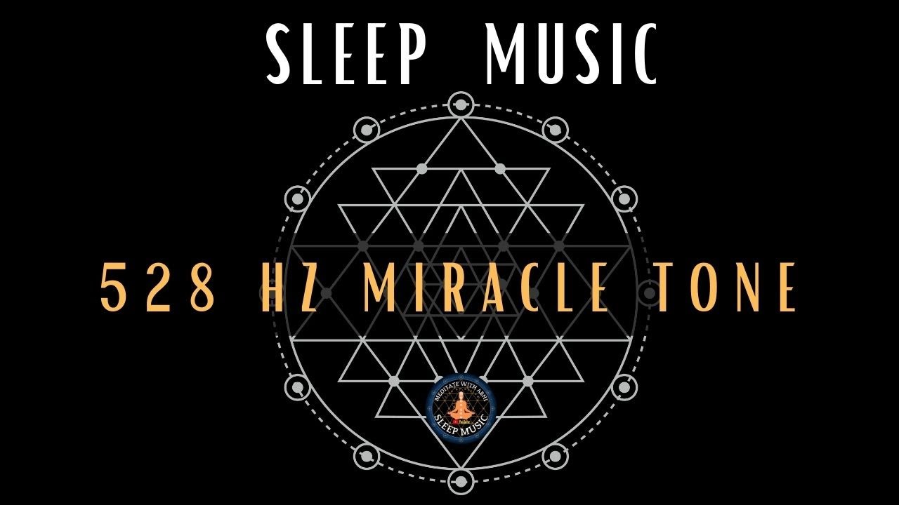 Black Screen Sleep & Healing I 528 Hz Whole Body Regeneration I Miracle ...