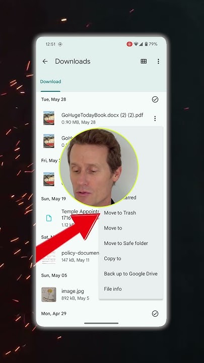 how-to-delete-downloaded-files-on-an-android-device-youtube
