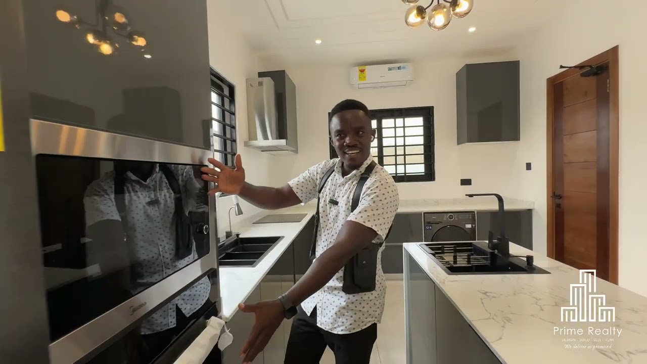 Inside a Stunning 4-Bedroom Luxury Smart Home in East Legon hills, Accra 🇬🇭