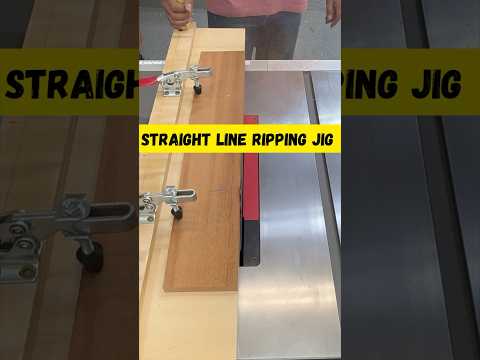 Straight Line Ripping