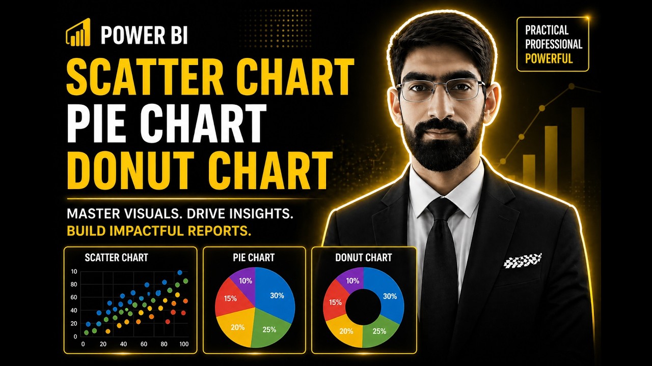Master Scatter, Pie & Donut Charts in Power BI (Complete Guide) - YouTube