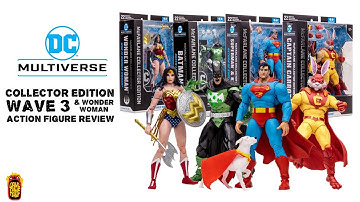 Collector Edition Wave 3 & Wonder Woman | DC Multiverse (McFarlane Toys) Action Figure Review