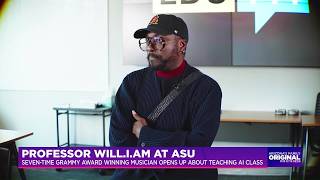 Meet Ariz. State University Professor Will.i.am | AZFamily Original w/ Yetta Gibson