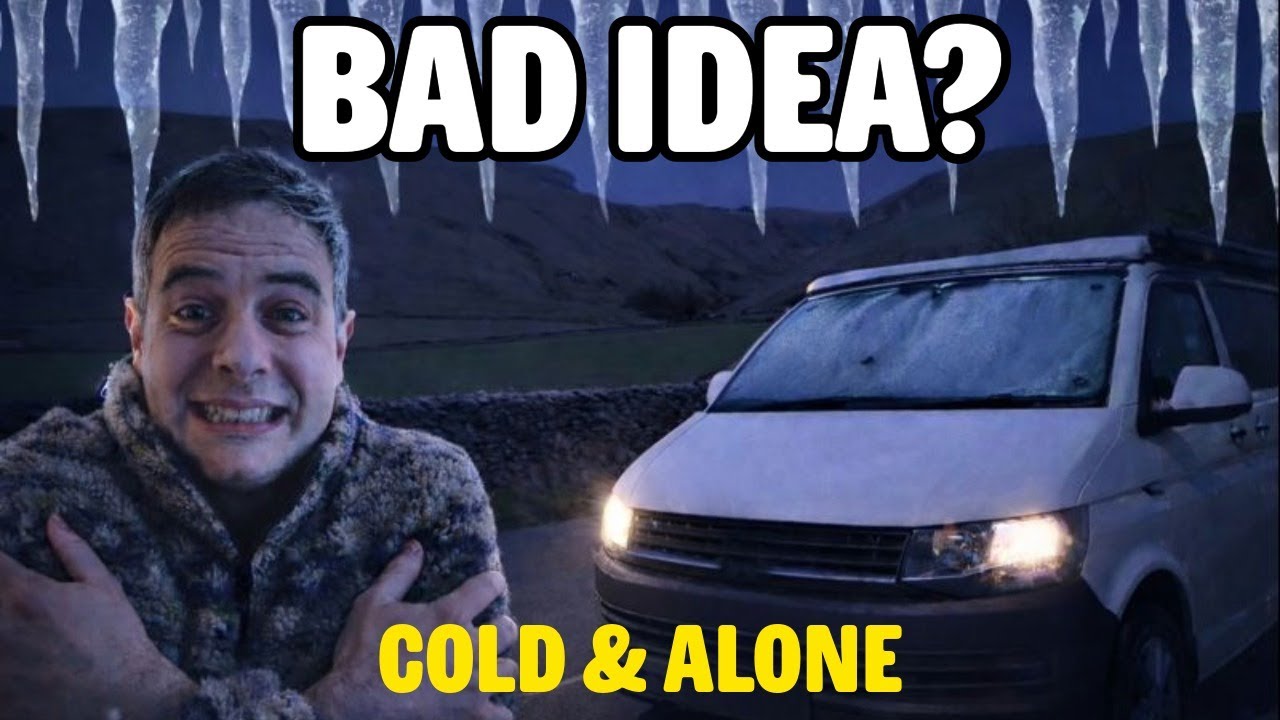 Solo Campervan Trip to the Peak District | VW T6 Vanlife & Winter Hike