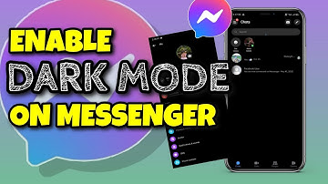 HOW TO ENABLE DARK MODE ON MESSENGER APP | NEW UPDATES | QUICK TUTORIAL
