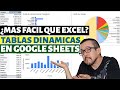 📊 Tablas Dinámicas en GOOGLE SHEETS ¿Es más fácil que en Excel? 📈