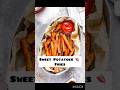 Sweet Potatoes 🍠 Fries #trending #airfryerrecipes #viral #popular #youtubeshorts #shorts #yt #viral