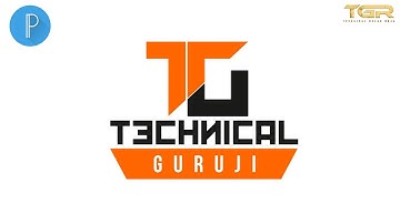 How to make logo like technical guruji | technical guruji jaisa logo kaise banaye @TechnicalGuruji