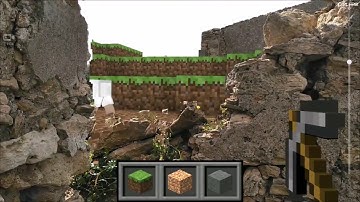 AR Minecraft like world using Google Tango (fun side project)