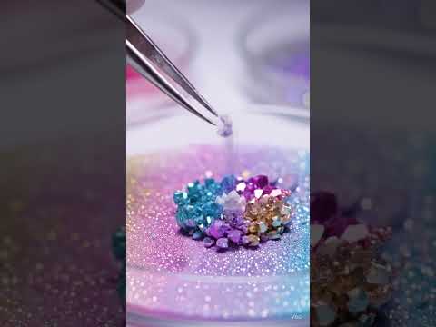【ASMR】金属と摩訶不思議な結晶の化学反応2/Chemical reactions between metals and mysterious crystals#asmr #aiasmr