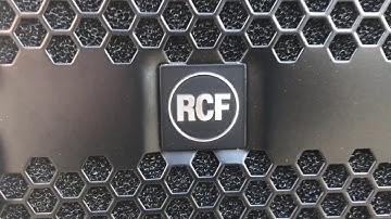 RCF SUB 9007-AS Dual 21" 7200 Watt Subwoofer and Kart Demo *Authorized Dealer*