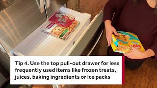 How to Load & Organize a Bottom Freezer