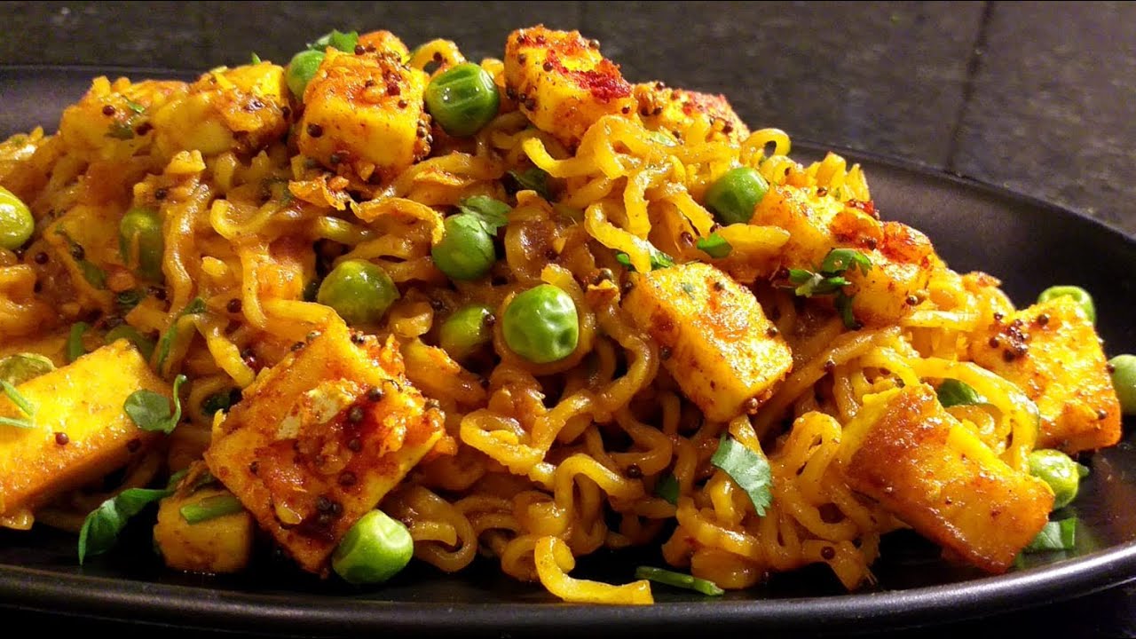 Paneer Maggi Noodles Dhaba Style/ Instant Noodles Recipe (Aparna’s