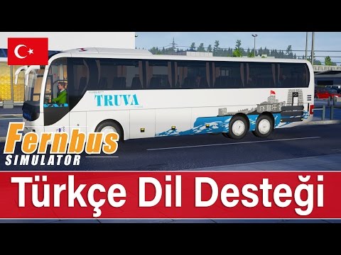 FERNBUS Coach Simulator - Türkçe Dil Desteği Eklendi! (1.4 Güncellemesi)