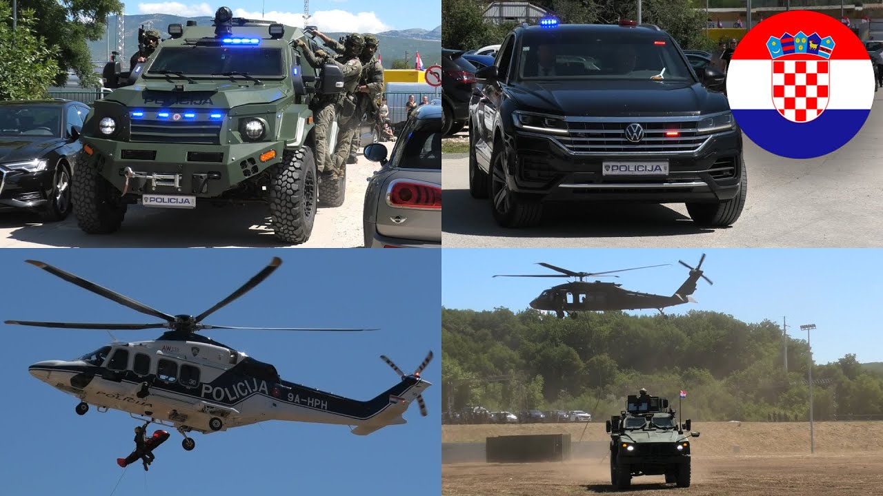 ATJ Lučko Special Forces Demonstration – Freedom Day 2025 in Knin | Fast Roping & Helicopter action!