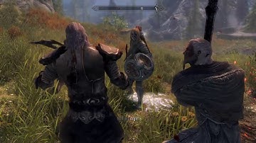 Kodlak wildin even in Sovngarde