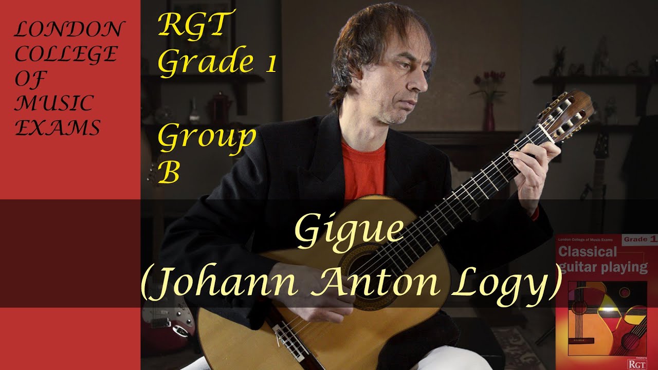 Johann Anton Logy: Gigue (Guitar)