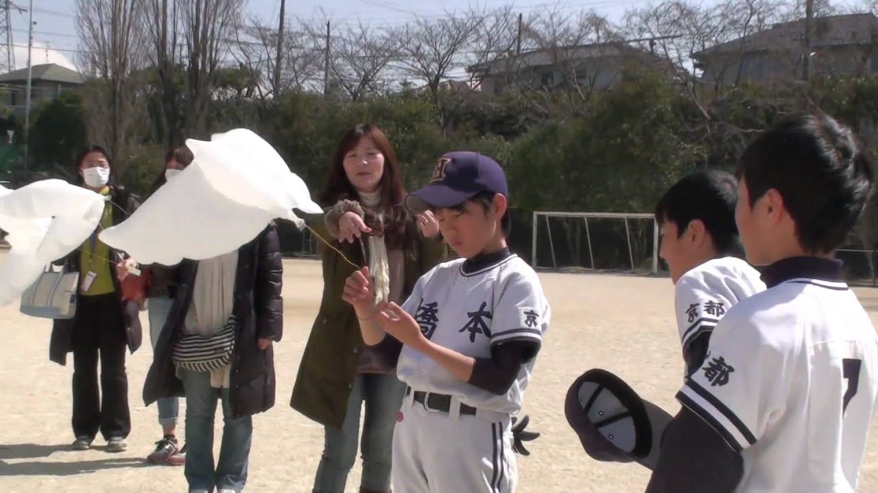 橋本クラブ卒団式 2011年03月13日 風船飛ばし
