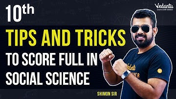 Tips and Tricks to score 100/100 in Social Science Class 10 Boards | 100% Guaranteed | Shimon Sir