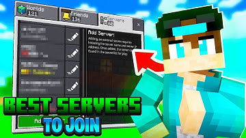 Top 10 BEST Servers To Join Minecraft 1.21.10! - Java & Bedrock
