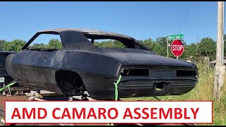 1969 camaro body assembly using AMD parts