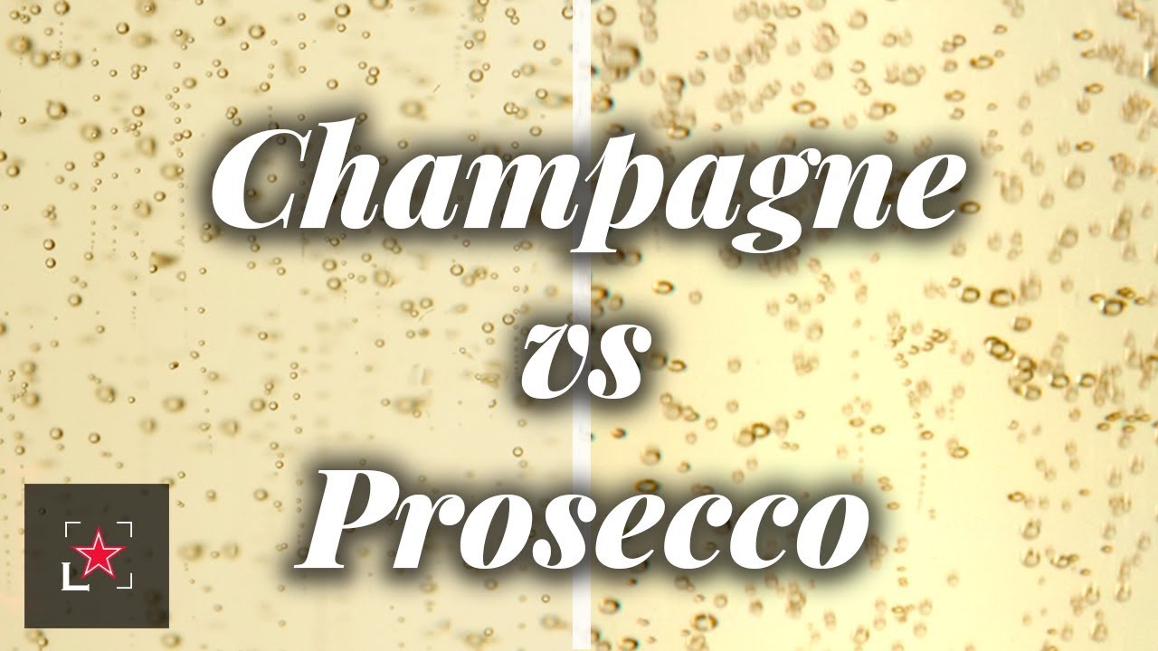 Champagne vs Prosecco the Differences Fine Dining Lovers YouTube