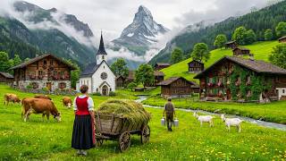 Life in the Swiss Countryside - Relaxing Walk through Fairy-Tale Appenzell Villages screenshot 1