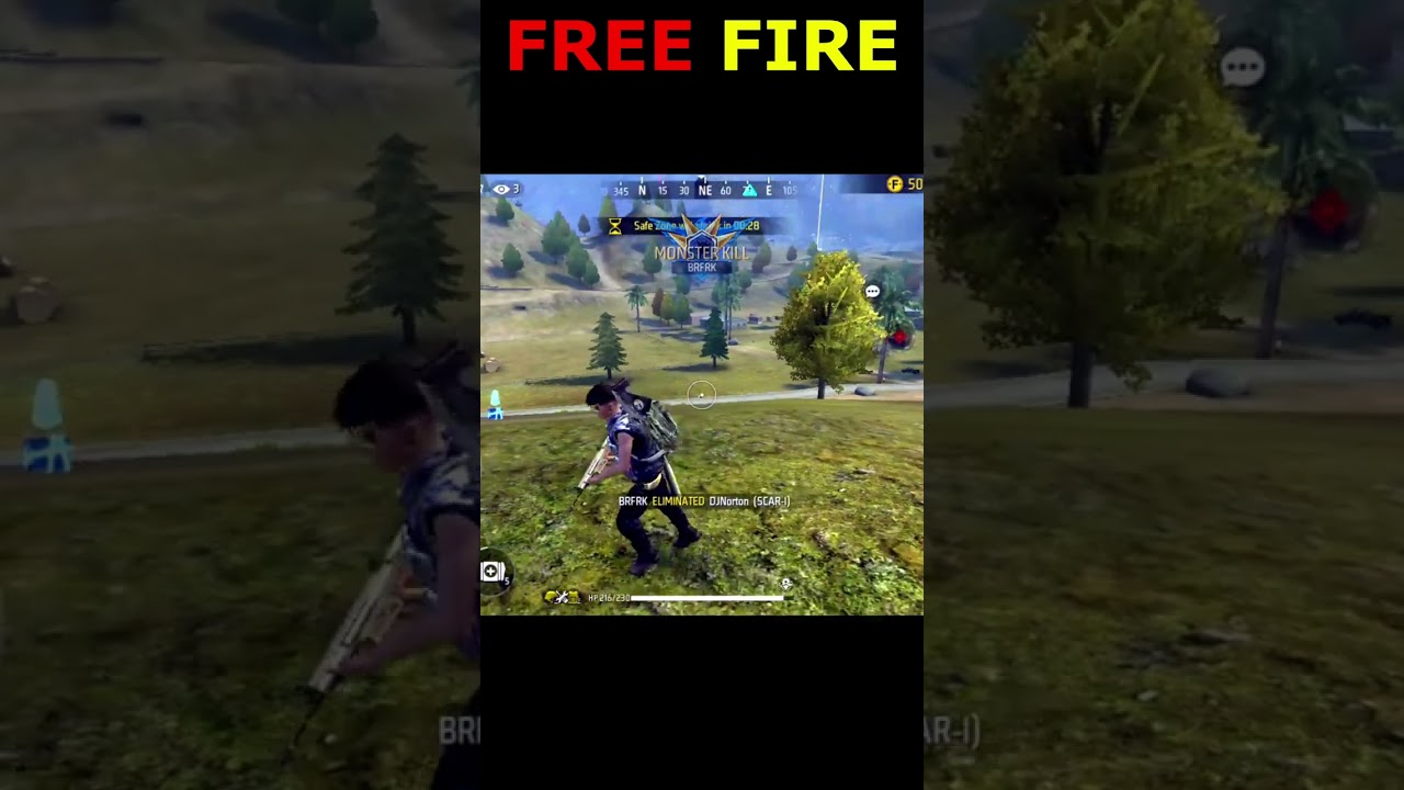 THERMAL scope in Free Fire || Free Fire