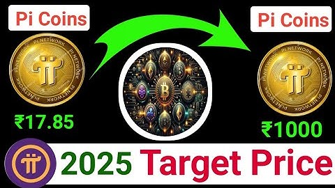 #picoin ₹1000 New Target 2026 | Pi Coins GCV New Target Price In 2026 |