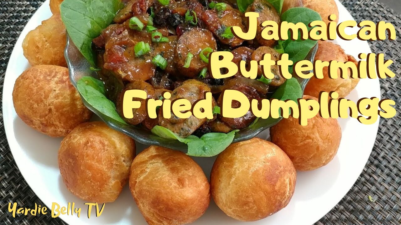 HOW TO MAKE JAMAICAN FRIED DUMPLINGS With BUTTERMILK Fried Dumplings