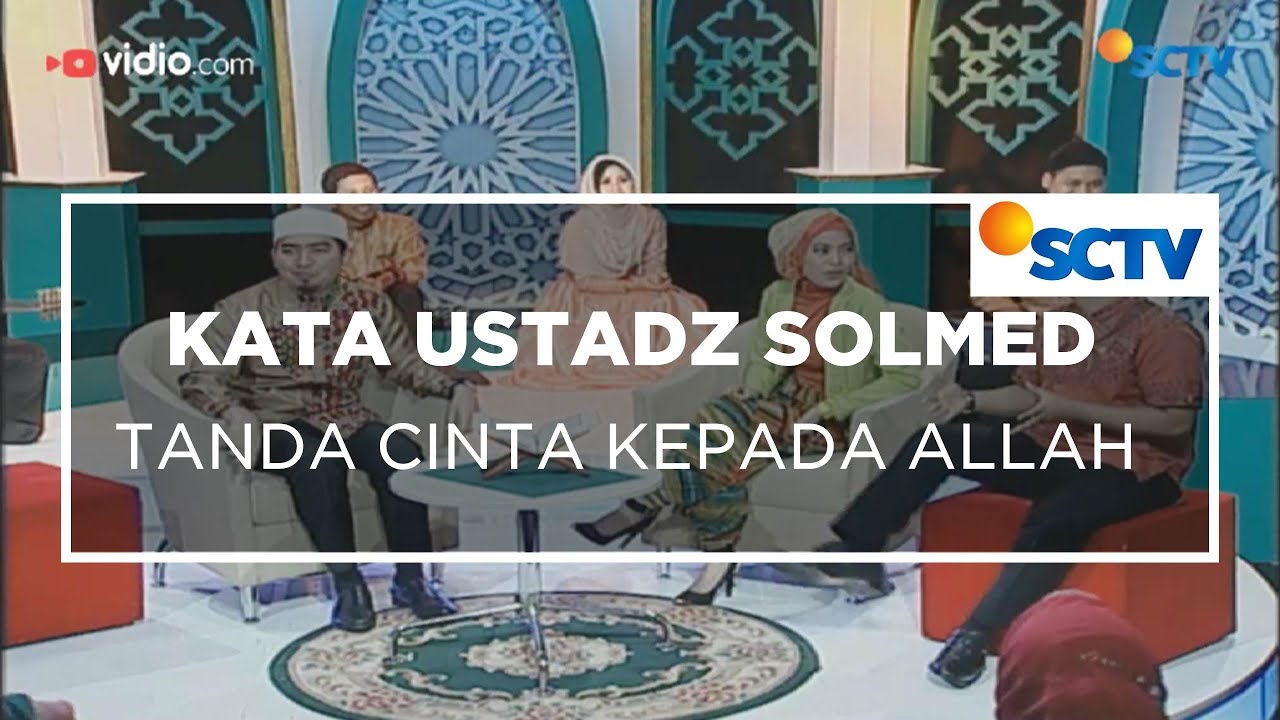  Kata  Ustadz Solmed Tanda Cinta Kepada Allah  YouTube