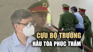 Cựu bộ trưởng Bộ Y tế Nguyễn Thanh Long bạc tóc hầu tòa phúc thẩm đại án Việt Á