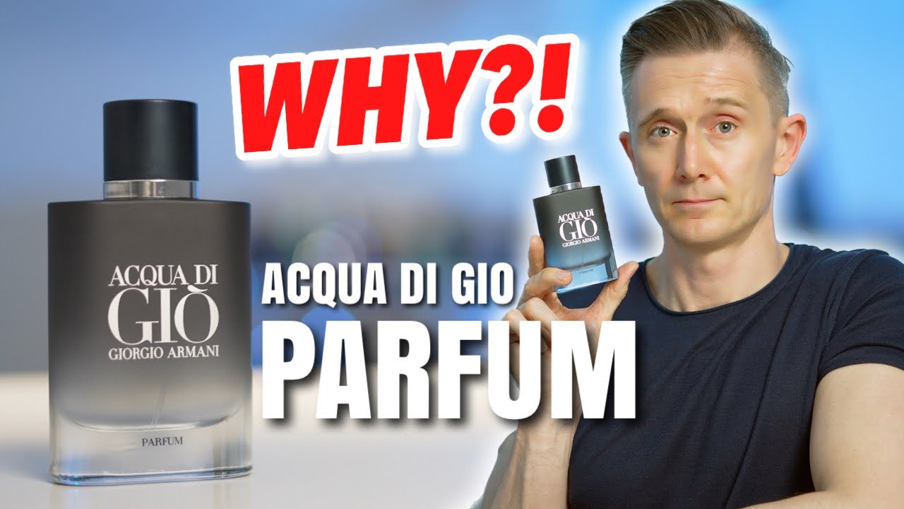 Acqua di Giò Parfum Giorgio Armani cologne - a new fragrance for men 2023