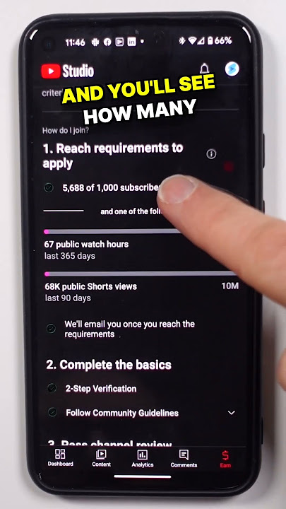 Monetization Tab is Now Available on YouTube Studio App!