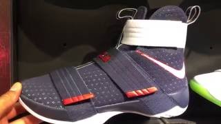 red white and blue lebron soldiers