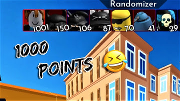 When you get Broken RANDOMIZER Server with PRO Weapons In Arsenal ROBLOX!